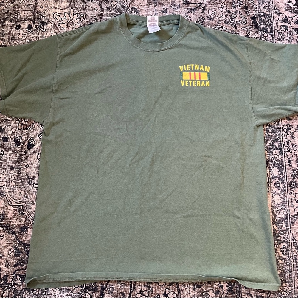 Green Vietnam Veteran T-Shirt